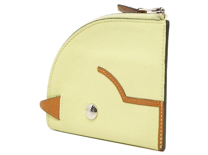 Hermès Cartera/Monedero Paddock Hermes Castaño Amarillo - vista 2