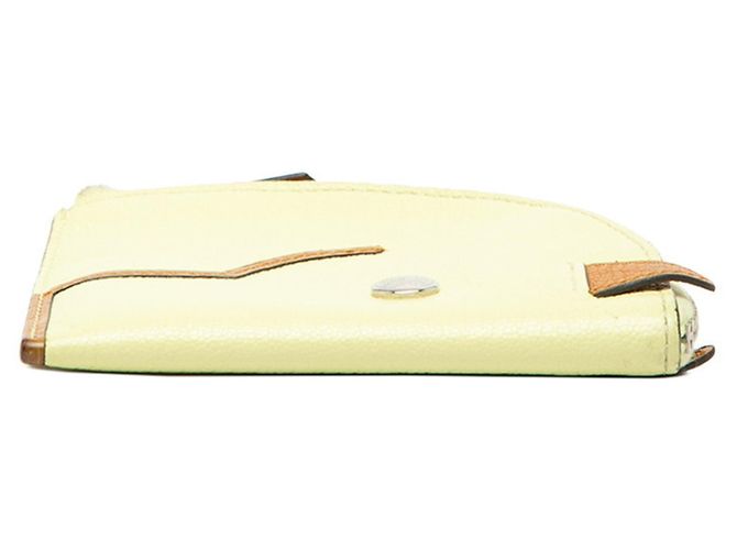 Hermès Cartera/Monedero Paddock Hermes Castaño Amarillo - vista 3