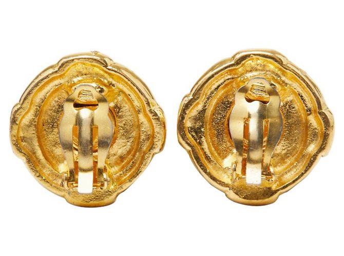 Chanel Coco Mark Clip-Ohrringe Golden - Ansicht 3