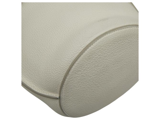 Céline Bolsa Celine Big Bag Bucket Nano Branco - vista 5