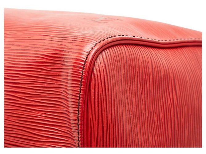 Louis Vuitton Epi Speedy 40 Boston Bag Rot - Ansicht 6