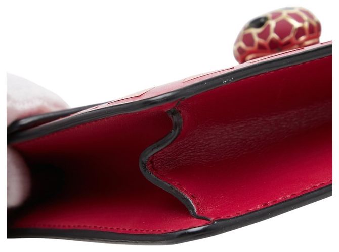 Bulgari Borsa a tracolla con catena Bvlgari Serpenti Forever Rosa - vista 5