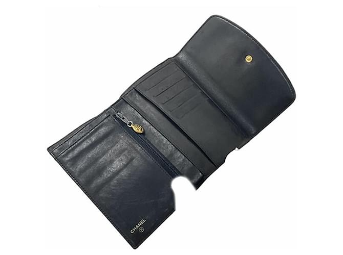 Cartera tríptico Chanel Coco Mark Negro - vista 6