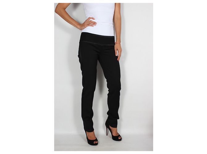 Dsquared2 Black Wool Blend Trousers - view 2