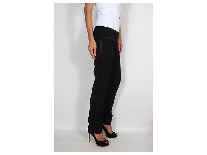 Dsquared2 Black Wool Blend Trousers - view 4