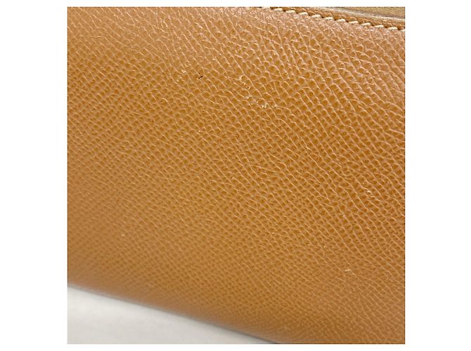 Hermès Hermes Azap Long Wallet aus Gold Epsom Leder Golden - Ansicht 7