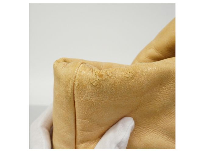 Borsa Tote in Pelle Chanel Coco Cocoon Beige - vista 6