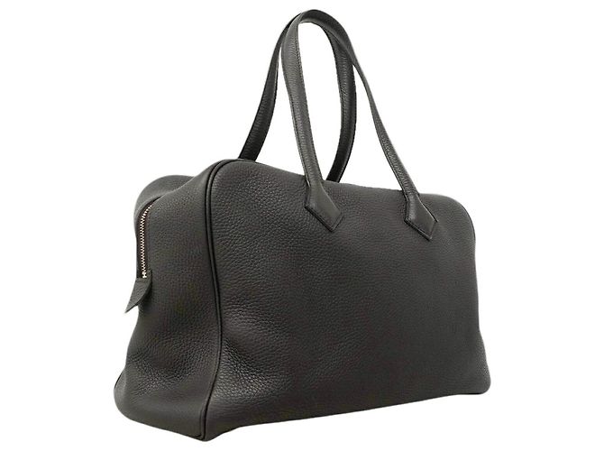 Hermès Borsa Hermes Victoria 35 Bordò - vista 2