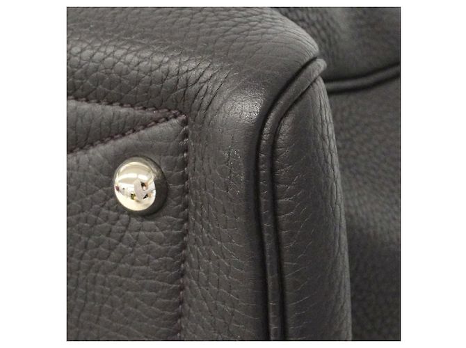 Hermès Borsa Hermes Victoria 35 Bordò - vista 8