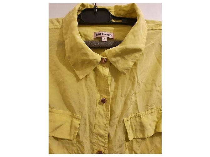 Juicy Couture Camicia Gialla a Maniche Lunghe Giallo - vista 2