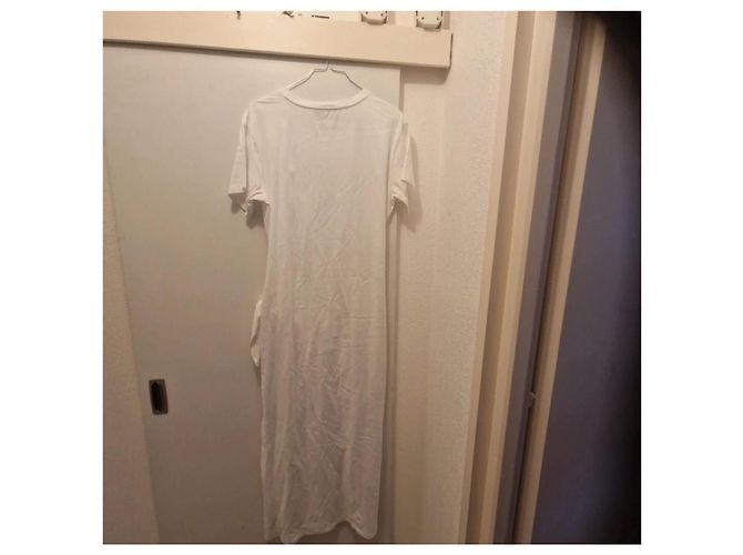 Vestido Midi de Algodón Blanco Polo Ralph Lauren - vista 5