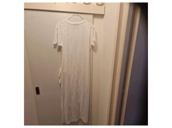 Vestido Midi de Algodón Blanco Polo Ralph Lauren - vista 6