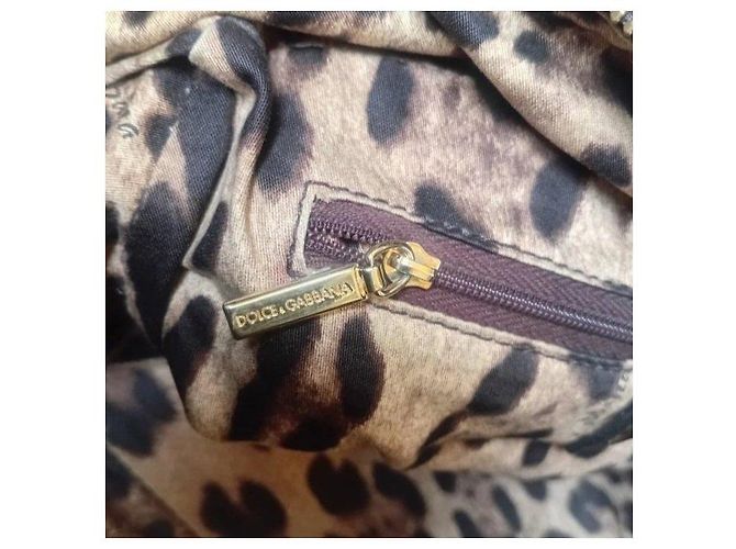Dolce & Gabbana Borsa a tracolla in pelle nera Nero - vista 10