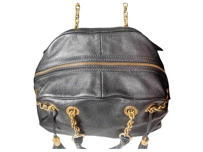 Dolce & Gabbana Borsa a tracolla in pelle nera Nero - vista 6