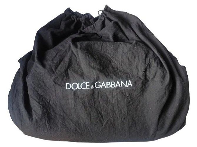 Dolce & Gabbana Borsa a tracolla in pelle nera Nero - vista 9
