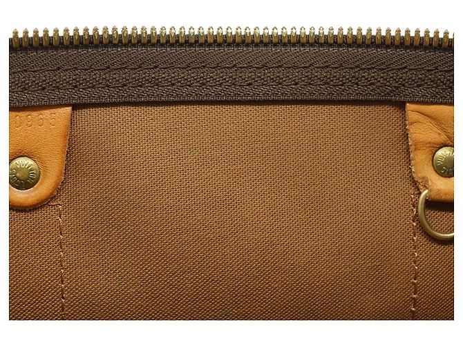 Louis Vuitton Borsa da Viaggio Duffle Keepall 45 in Tela Monogram Vintage Marrone - vista 6