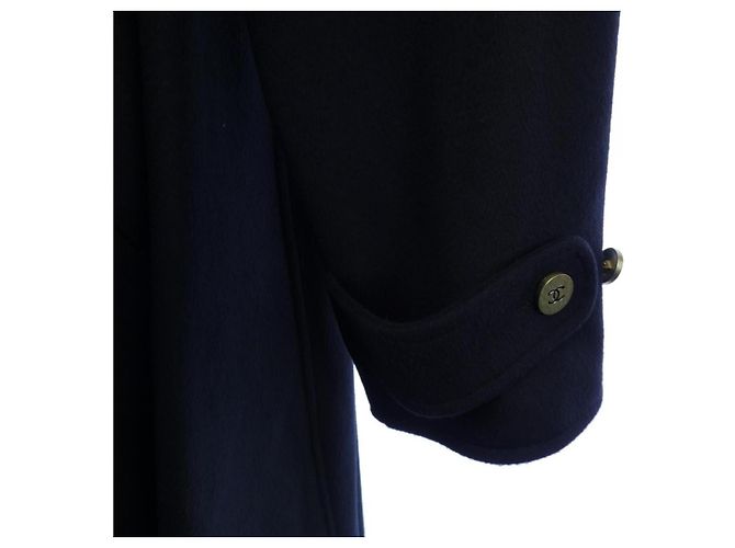 Timeless Abrigo Chanel 100% Cachemira Negro - vista 5