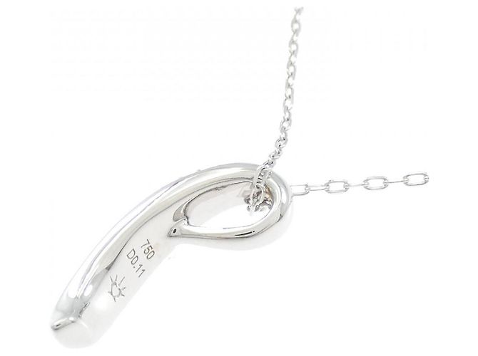 Autre Marque Collana in oro bianco Au750 e diamanti Argento - vista 4