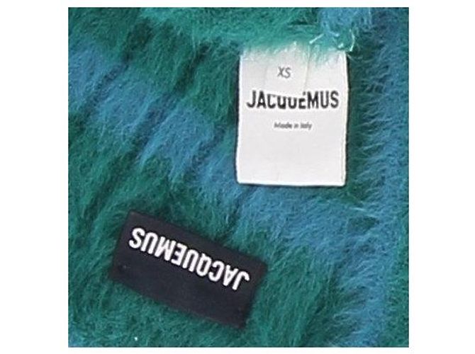 Maglione bicolore verde Jacquemus - vista 6