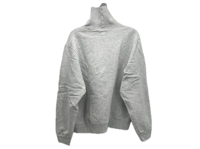 Autre Marque NOAH Sweatshirt aus Baumwolle Grau - Ansicht 2