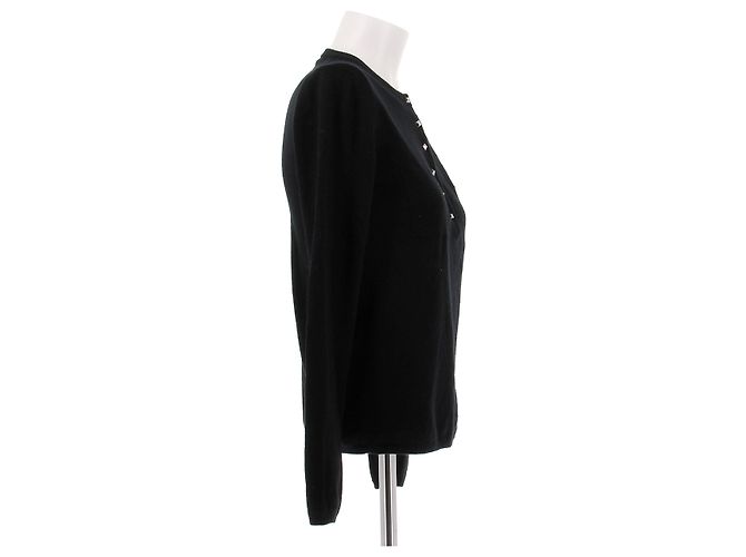 Jersey de cachemira negro Louis Vuitton M - vista 3