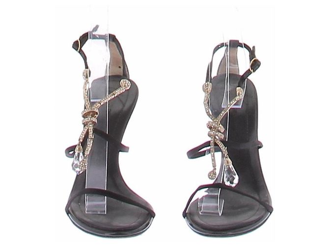 Décolleté Giuseppe Zanotti in pelle nera Taglia 40 Nero - vista 3