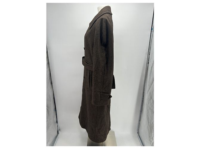 Filippa K Wollmantel Braun - Ansicht 3