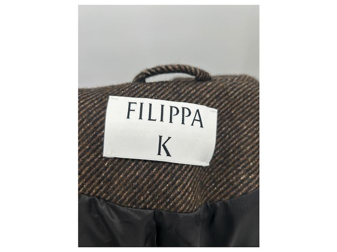 Filippa K Wollmantel Braun - Ansicht 6