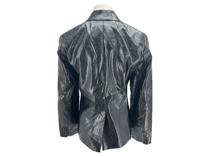 Autre Marque Schwarze Jacke aus Polyester XS - Ansicht 2