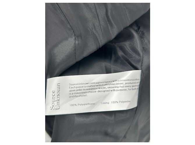 Autre Marque Schwarze Jacke aus Polyester XS - Ansicht 6