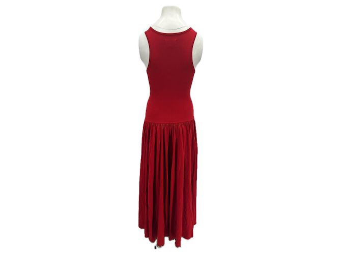 Autre Marque LOULOU DE SAISON Red Viscose Dress - view 2