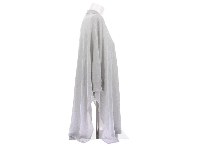Missoni Poncho Silber Viscose - Ansicht 3