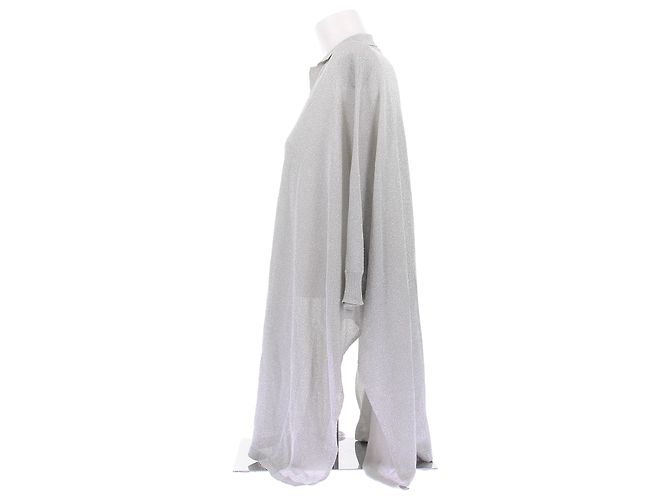 Missoni Poncho Silber Viscose - Ansicht 4