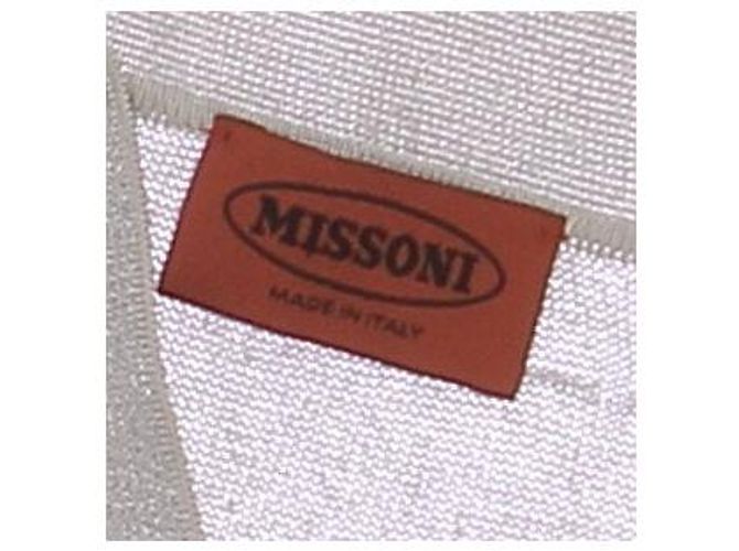 Missoni Poncho Silber Viscose - Ansicht 6
