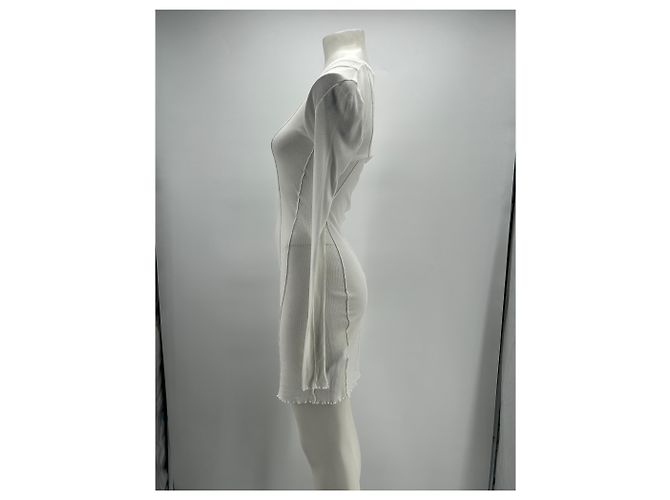 Mango White Dress M - view 3