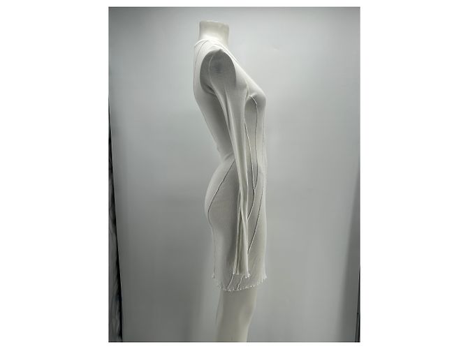 Mango White Dress M - view 4