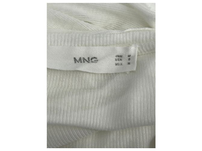 Mango White Dress M - view 5