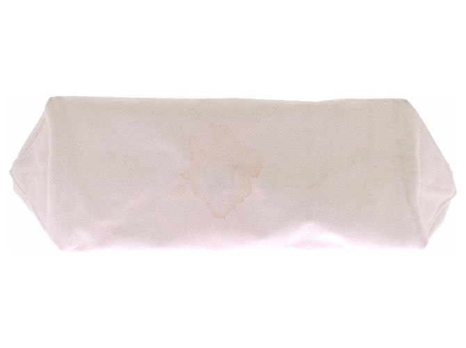 Autre Marque MIRON CROSBY Großer Stoff Shopper Weiß - Ansicht 3