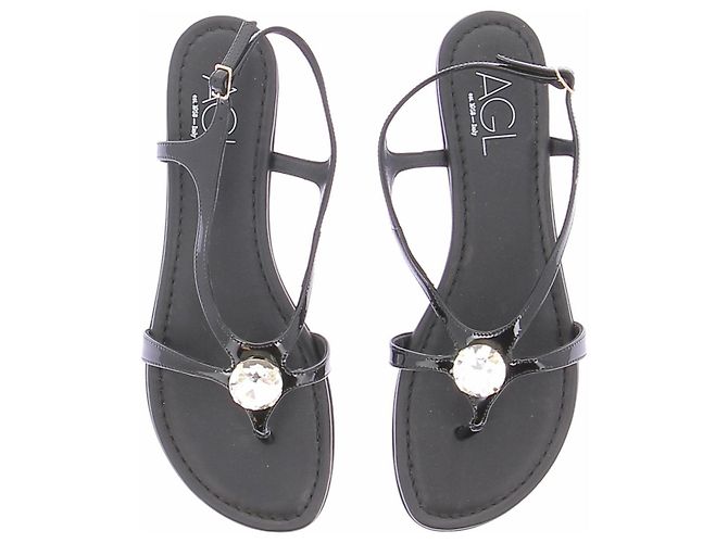 Sandali Bruno Magli in pelle neri Taglia 41 Nero - vista 4