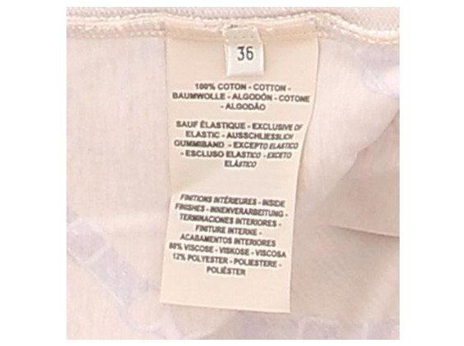 Hermès Mini-Kleid beige mit Print - Ansicht 5