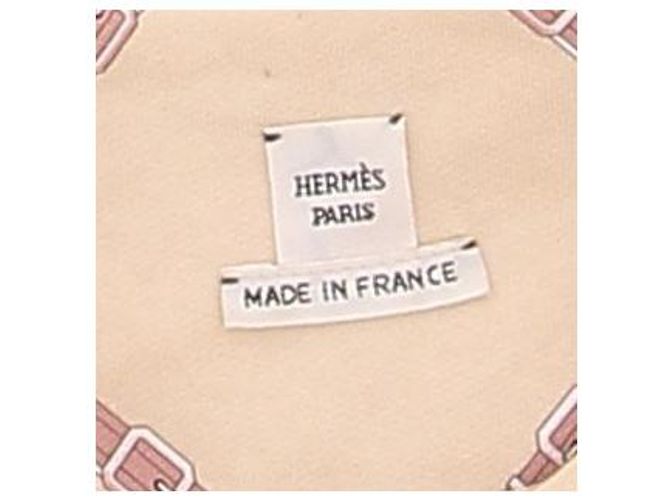Hermès Mini-Kleid beige mit Print - Ansicht 6