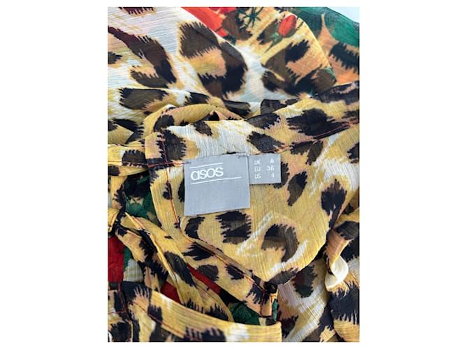 Asos Falda con estampado de leopardo Castaño - vista 3