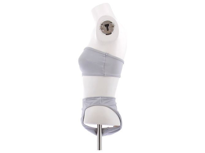 Autre Marque Costume da bagno due pezzi argento - vista 3