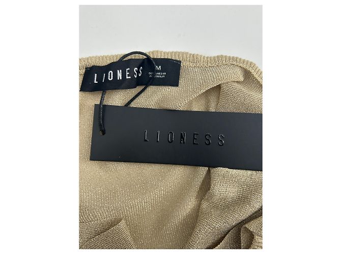 Autre Marque Top halter dorado LIONESS - vista 5
