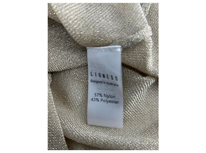 Autre Marque Top halter dorado LIONESS - vista 6