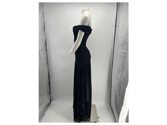 Autre Marque MESHKI Maxikleid Schwarz - Ansicht 3
