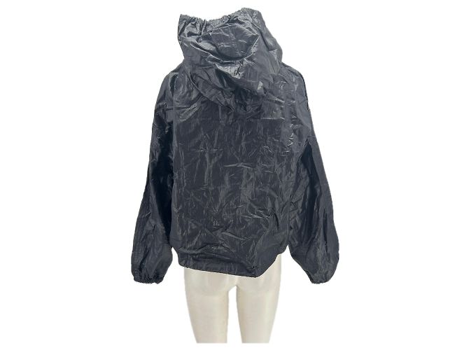 Autre Marque Giacca nera con cappuccio Nero - vista 2