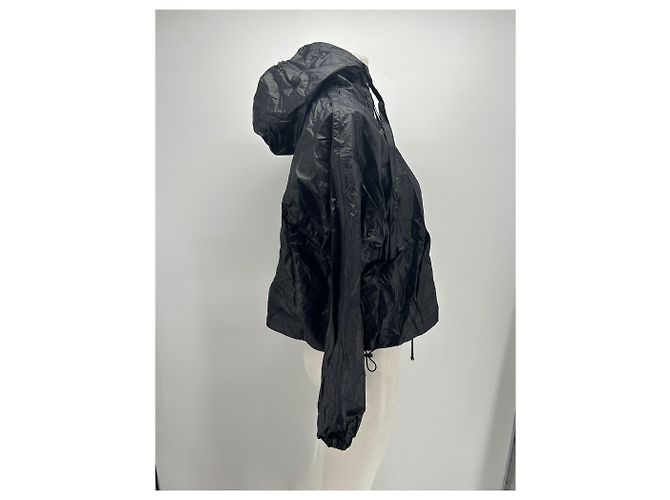 Autre Marque Giacca nera con cappuccio Nero - vista 4