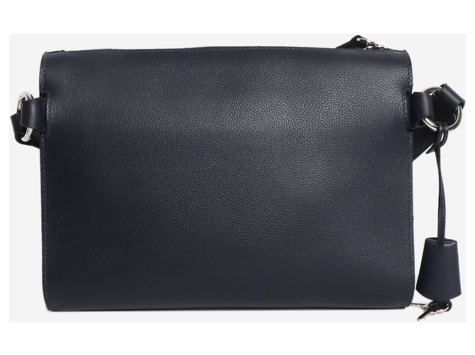 Hermès Borsa a tracolla Caban Bolittle Blu navy - vista 3