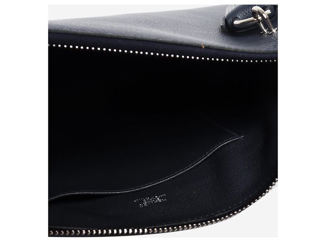 Hermès Borsa a tracolla Caban Bolittle Blu navy - vista 7